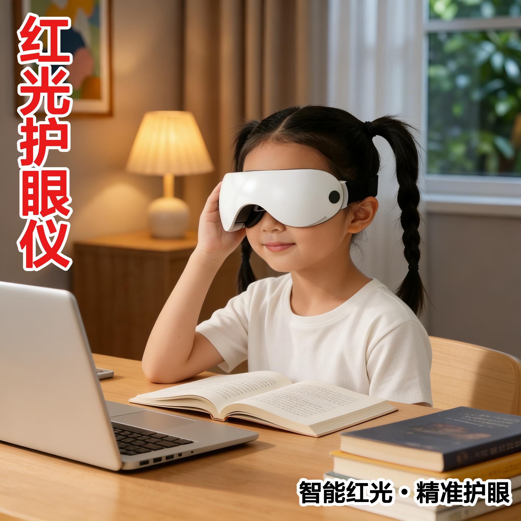 儿童红光闪烁弱视远视散光训练仪青少年红光护眼仪视力按摩仪器