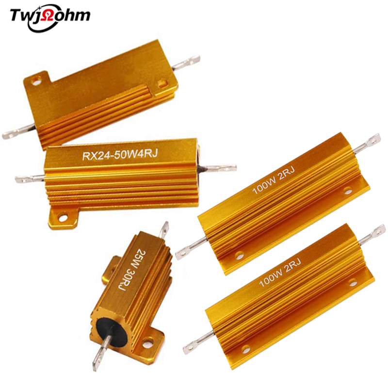 25w大功率黄金铝壳电阻台旺佳