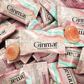 英国Ginmar白桃味果汁夹心硬糖高颜值结婚喜糖网红小红书推荐 糖果