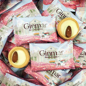 英国Ginmar金玛巴旦木曲奇坚果仁巧克力饼干高颜值结婚喜饼小零食