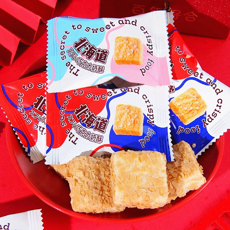 德国RATER瑞特之吻北海道日式巧克力奶酥 脆皮燕麦酥网红零食饼干