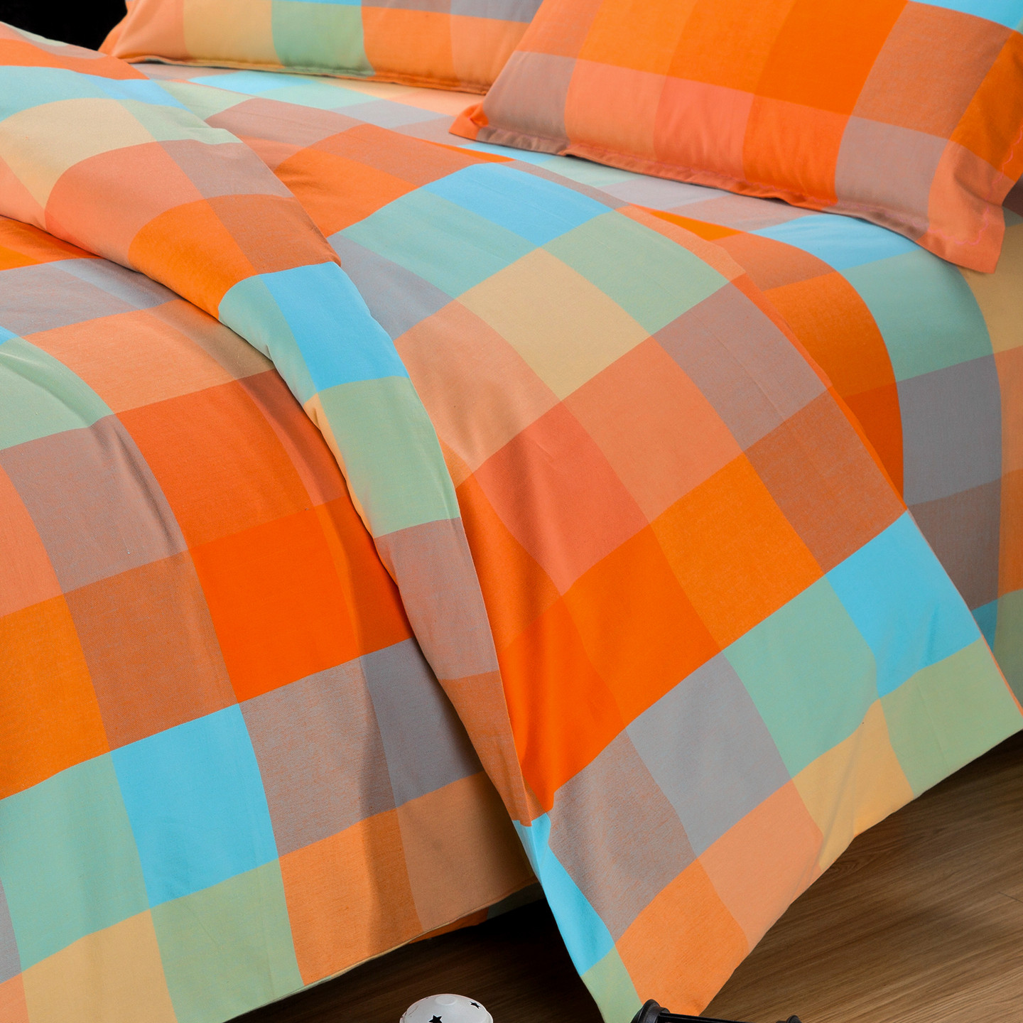 全棉老粗布被套单件纯棉加厚保暖亲肤单人双人2*2.3m被罩床品家纺