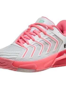 海外代购 女 防滑耐磨网球鞋 K·SWISS Ultrashot 4 White/Neon