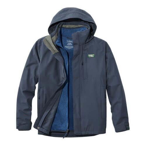 L.L.Bean美国代购 男款欧美户外保暖三合一冲锋衣LLBean TA501838