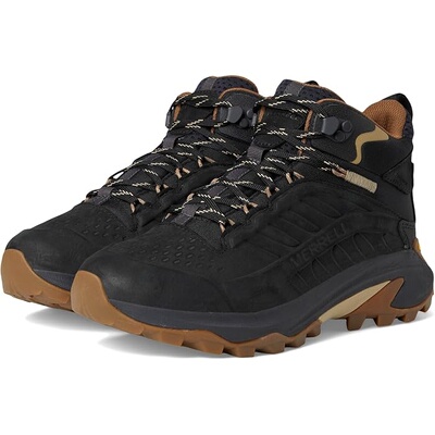 美国Merrell代购 男 防滑户外鞋休闲鞋 Moab Speed 2 Leather