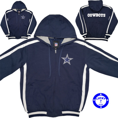 达拉斯牛仔冬卫衣连帽卫衣棉服