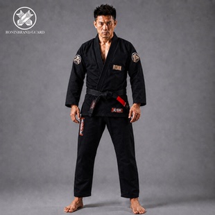 Ronin 黑泽武士  Bjj Gi - Black 巴西柔术道服 黑