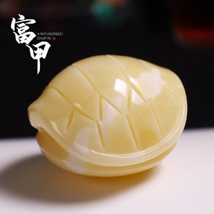 保真俄料原矿蜜蜡富甲背云散珠隔珠垫片佛珠手串手链DIY配件配饰