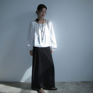 THXGIVING 包臀显瘦西装半身裙女2024秋季新款韩版气质高腰开叉长