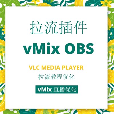 vMIX拉流教程拉流插件优化直播教程无人机户外手机拉流到vMIX指导
