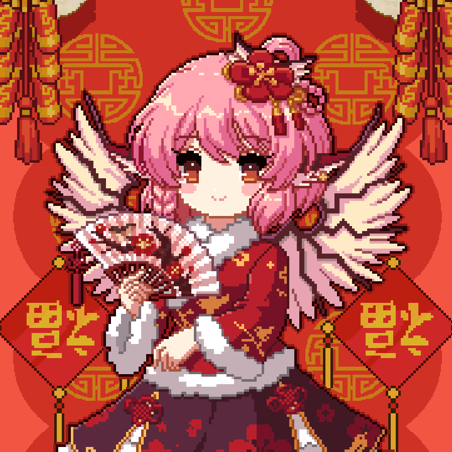 东方夜雀食堂 2024锦绣中华娃娃米斯蒂娅红包皮肤