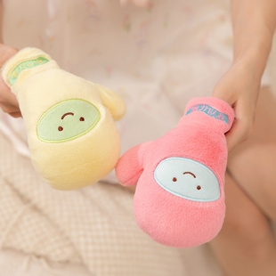 拳力以赴拳击手套挂件包包挂饰可爱毛绒情侣玩偶七夕情人节礼物女