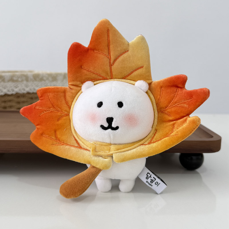 小红书同款可爱枫叶10cm高颜值秋天娃衣棉花娃娃自嘲熊头套替换装,玩具/童车/益智/积木/模型,毛绒/玩偶/公仔/布艺类玩具,淘宝优惠券,粉丝福利购,淘宝优惠卷