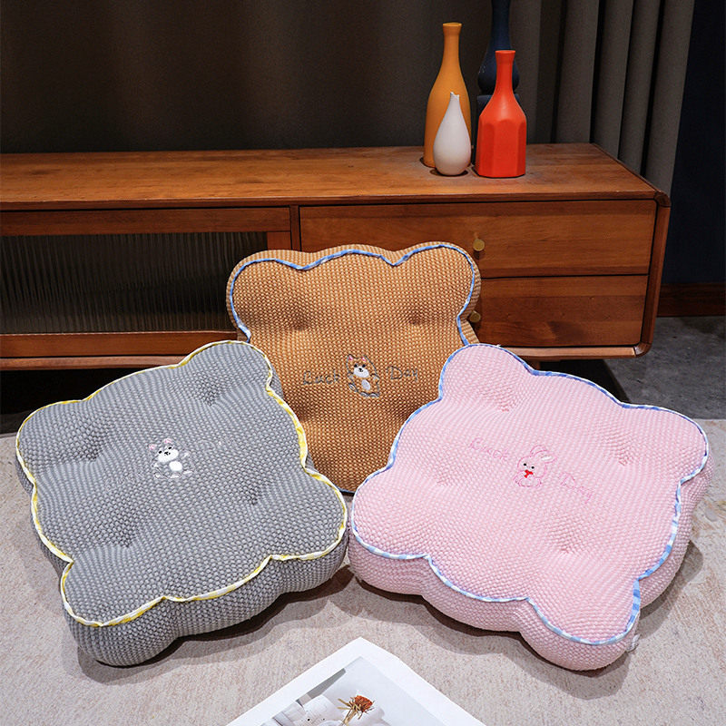 四季通用饼干形减压椅垫