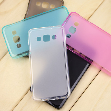 适用三星a3硅胶手机套磨砂sm-a3000保护壳GALAXY A3009电信外a3000包边软壳