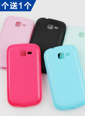 适用三星1739保护套L硅胶SCHI739外壳s7572手机软壳i699外套s7562c