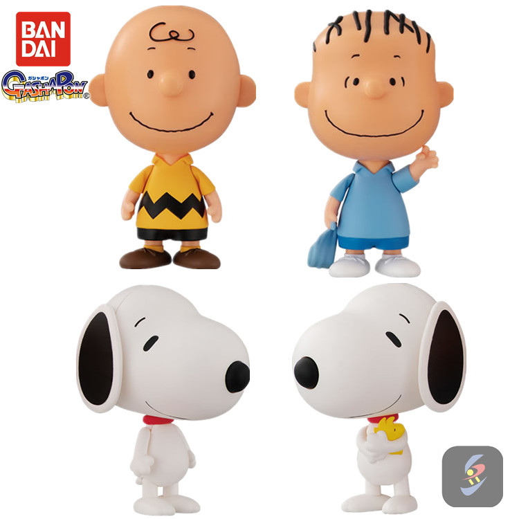 萬代無殼扭蛋 史努比 史樂比 花生漫畫 PEANUTS 2彈 大頭擺件玩具