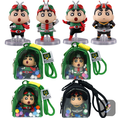 万代扭蛋蜡笔小新摆件挂件