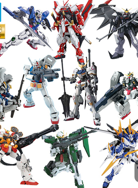 现货包邮 万代 拼装模型 MG1/100 红异端 命运 空战强袭 决斗高达