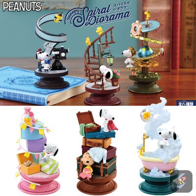 RE-MENT史努比潮玩盲盒现货