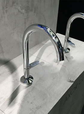 德国进口汉斯格雅雅生AXOR高抛ONE面盆龙头48020007黑色48020677