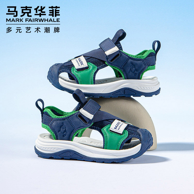 马克华菲女童凉鞋女款2024新凉鞋