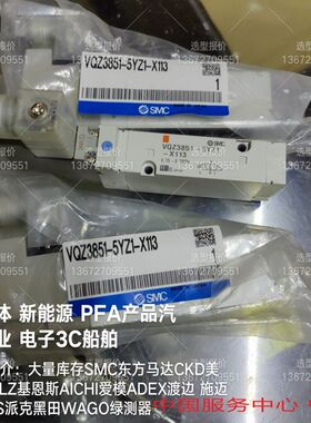 SMC VQZ3851-5YZ1-X113 R-5LO1 无杆缸CY3R32-700  20 15 25 32