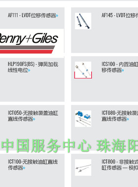 Penny+Giles位移传感器 HLP190BS SLS220 SLS320 SSC ICS100新款