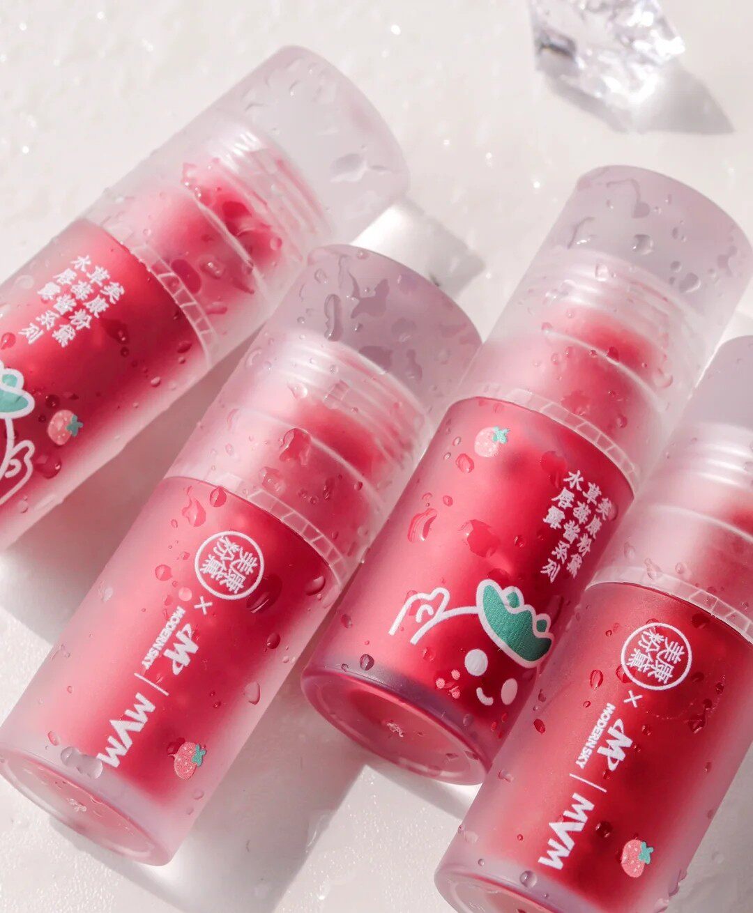 美康粉黛草莓酱唇露唇釉纯欲风唇彩唇泥平价学生款女水光口红夏季