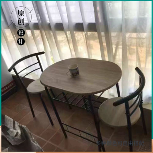 新款简约小户型出租屋桌椅组合