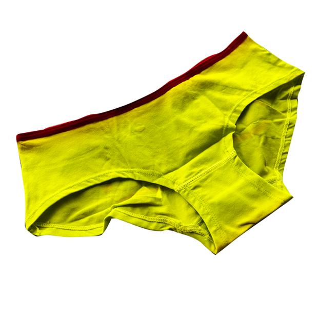 出口纯色棉质舒适透气低档棉质女低腰三角裤少女内裤