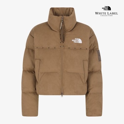 北面女户外复古保暖短款羽绒服