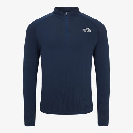 25韩国直邮TheNorthFace北面男户外运动半拉链长袖上衣T恤NT7LR04