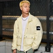 26韩国直邮TheNorthFace北面男女防风立领大口袋工装 外套NJ3BS03