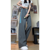 春夏条纹撞色大码三条杠运动裤直筒长裤休闲裤K8592-P30【特价】，男装休闲裤，电商A007