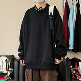 25年春重磅320克亨利领设计感卫衣宽松潮流上衣W4647-P35【特价】，男装卫衣，电商A007