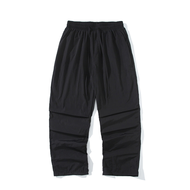 休闲裤男带褶运动裤宽松情侣直筒裤长裤K8474-P25【特价】,男装休闲裤,电商A007
