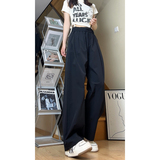 夏季薄款垂感防水凉感防晒休闲裤户外宽松直筒长裤K8605-特价P40，男装防晒衣，电商A007