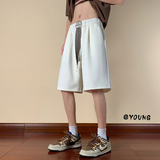 夏季潮流腰贴标短裤百搭美式休闲五分裤DK8488-P26【特价】Z，男装牛仔裤，电商A007