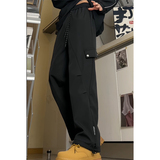 时尚小牛津暗黑高腰男直筒宽松潮流大码休闲裤K002AL-P29【特价】，男装休闲裤，电商A007