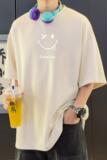 夏季大码潮流休闲美式圆领印花麂皮绒短袖T恤T3392-P22【特价】，男装T恤，电商A007