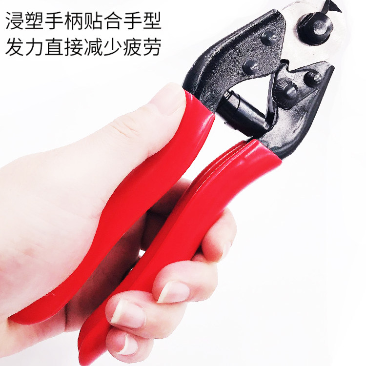 산악자전거 케이블 플라이어 자전거 케이블 커터 자전거 브레이크 전송 케이블 파이프 커터 내부 와이어 와이어 커터