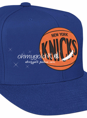 Mitchell & Ness M&N NBA 纽约尼克斯 棒球帽 羊毛混纺