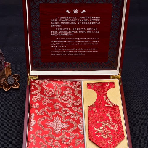 围巾领带商务套装中国风特色