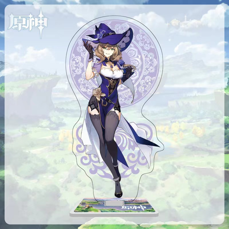 原神丽莎周边同人胸章立绘立牌
