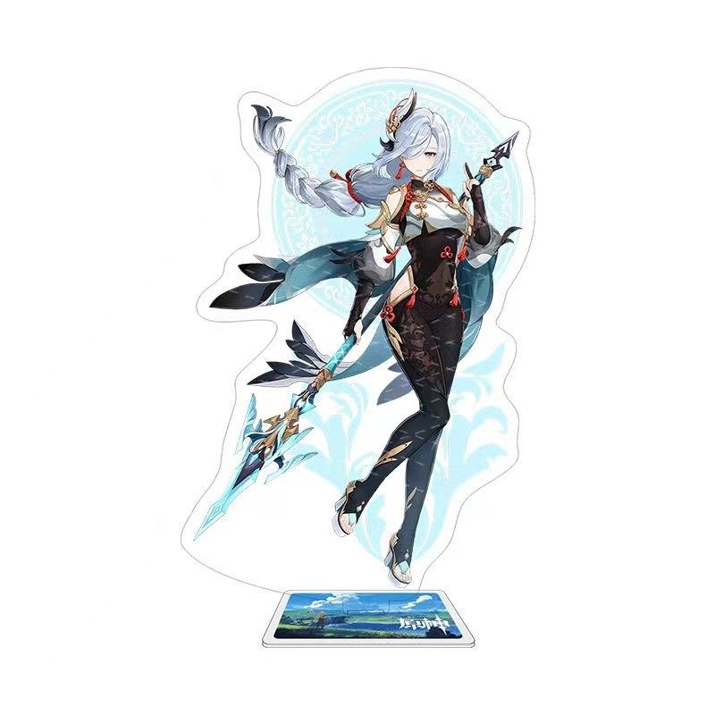 原神周边申鹤同人胸章吧唧镭射徽章立绘立牌摆件流沙票根卡套挂画,模玩/动漫/周边/娃圈三坑/桌游,动漫徽章/立牌,淘宝优惠券,粉丝福利购,淘宝优惠卷