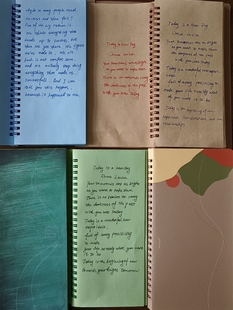 Mostry原创彩色线圈本HALFA4大本子记事本手账本文创本彩色内页本