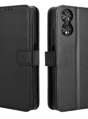 适用TCL 40 NxtPaper 4G/5G手机壳插卡挂绳翻盖皮套钻石纹TCL 503保护壳