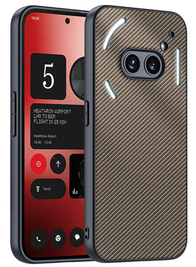 适用NothingPhone2A手机壳碳纤维凯夫拉纹超薄皮革防摔皮套保护壳