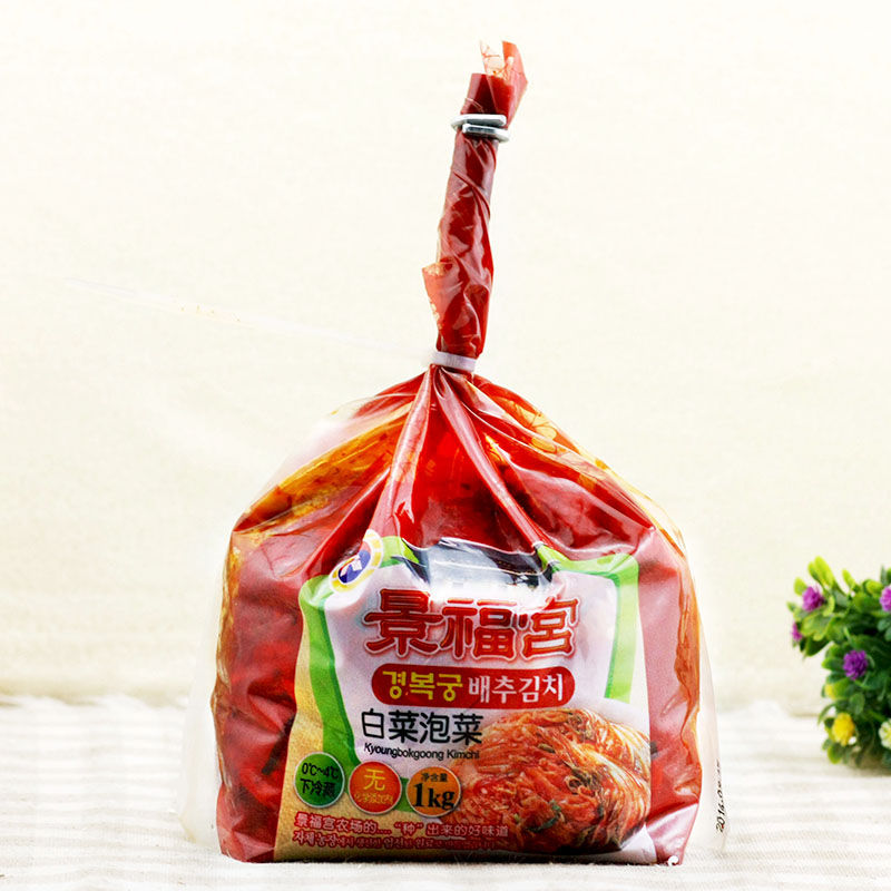 韩国泡菜正宗辣白菜景福宫1kg